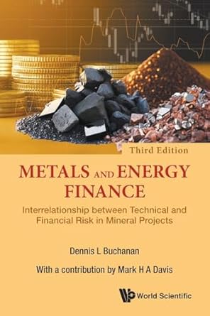 metals and energy finance interrelationship between technical and financial risk in mineral projects 1st
