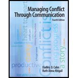 managing conflict through communication by paperback 1st edition n/a b008cmjcck