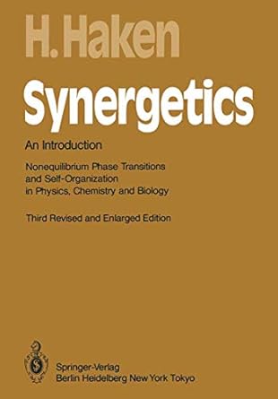 synergetics an introduction 1st edition hermann haken 3642883400, 978-3642883408