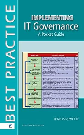 implementing it governance a pocket guide 1st edition van haren publishing 9087532164, 978-9087532161