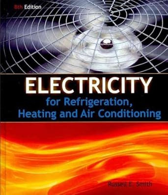 electricity for refrigeration heating and air conditioning lab manual by smith russell e paperback 1st