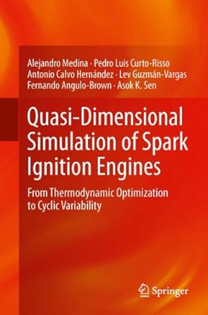 quasi dimensional simulation of spark ignition engines from thermodynamic optimization to cyclic variability