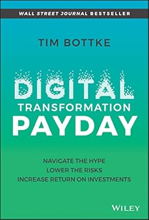 digital transformation payday navigate the hype lower the risks increase return on investments 1st edition