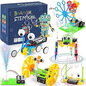 stem robotics science kits for kids age 8 12 8 10 stem toys for boys girls 6 8 build robot building kit