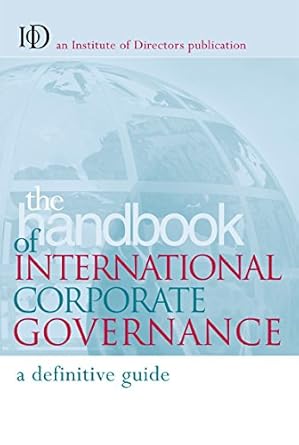 handbook of international corporate governance a country by country guide 1st edition chris pierce ,kerrie