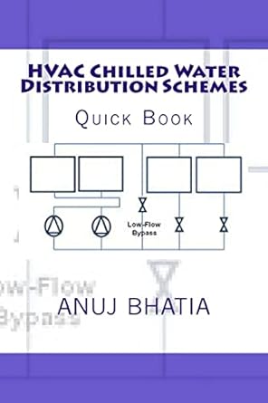 hvac chilled water distribution schemes quick book 1st edition anuj bhatia 1508596913, 978-1508596912