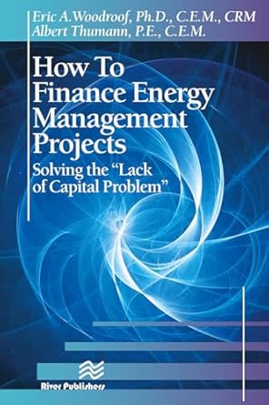 how to finance energy management projects 1st edition albert thumann ,eric a woodroof 8770229171,