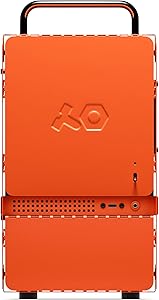 teenage engineering computer 1 mini itx computer case with powder coated aluminum chrome metal handles and