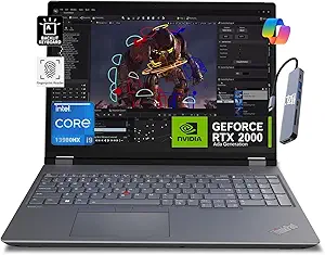 lenovo thinkpad p16 gen 2 mobile workstation laptop for engineer designer architect ist hub win 11 pro 1st