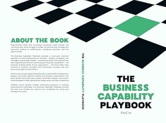 the business capability playbook 1st edition exoc io b0dxd6t2sb