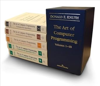 art of computer programming the volumes 1 4b boxed set 1st edition donald knuth 0137935102, 978-0137935109