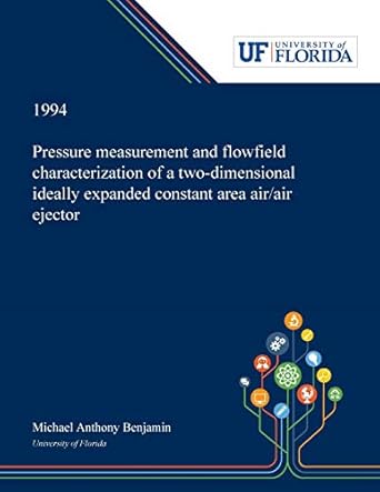 pressure measurement and flowfield characterization of a two dimensional ideally expanded constant area