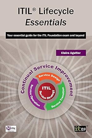 itil lifecycle essentials 1st edition claire agutter b01jm9hkdo