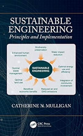 sustainable engineering principles and implementation 1st edition catherine mulligan b004wqju9a,