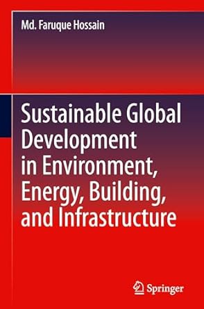 sustainable global development in environment energy building and infrastructure 1st edition md faruque