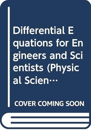 differential equations for engineers and scientists 1st edition c g tranter, clement john lambe 0340046023,