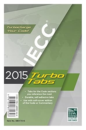 2015 international energy conservation code turbo tabs 1st edition international code council 1609831640,