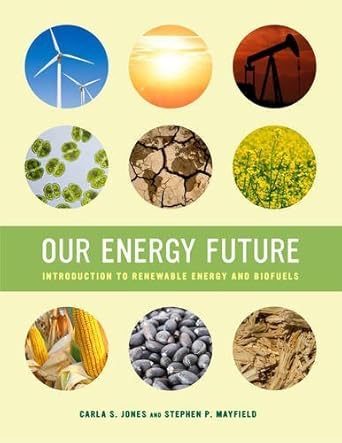 our energy future introduction to renewable energy and biofuels by carla s jones 1st edition carla s jones