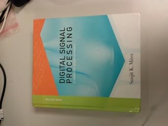 digital signal processing 1st edition sanjit mitra 0073048372, 978-0073048376
