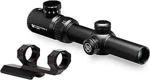 vortex optics crossfire ii 1 4x24 30mm tube sfp riflescope v brite reticle with sport cantilever 30mm mount 2