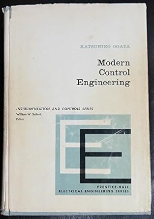 modern control engineering 1st edition katsuhiko ogata 0135902320, 978-0135902325