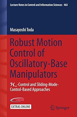 robust motion control of oscillatory base manipulators h control and sliding mode control based approaches
