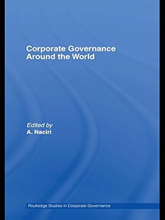 corporate governance around the world 1st edition ahmed naciri b002bt9m20, 978-1134087846