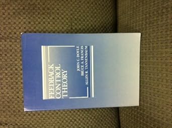 feedback control theory by john c doyle 1st edition john c doyle b01fiwc48a