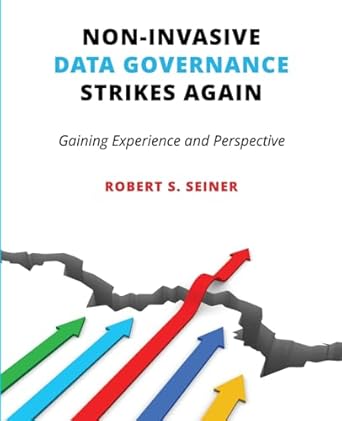 non invasive data governance strikes again gaining experience and perspective 1st edition robert seiner
