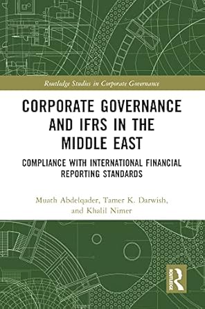 corporate governance and ifrs in the middle east compliance with international financial reporting standards