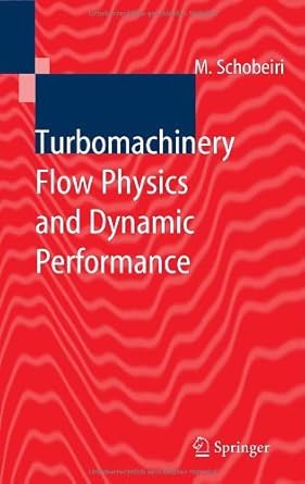 turbomachinery flow physics and dynamic performance by meinhard t schobeiri 1st edition meinhard t schobeiri
