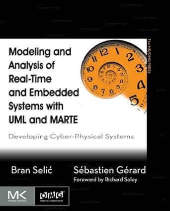 modeling and analysis of real time and embedded systems with uml and marte developing cyber physical systems