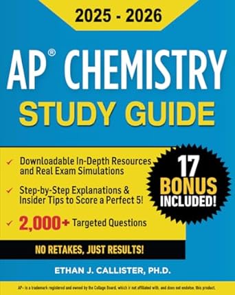 no panic ap chemistry study guide ace the exam stress free and with confidence real exam simulations step by