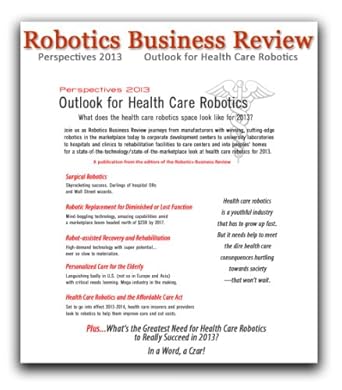 health care robotics for 2013 1st edition tom green b00aql4yjq