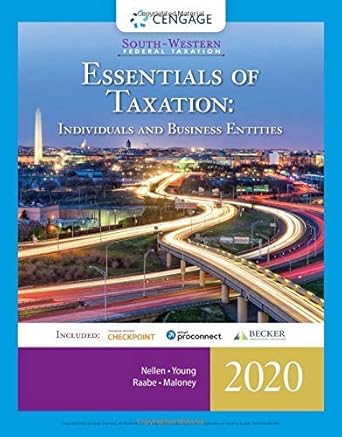south western federal taxation 2020 essentials of taxation individuals and business entities essentials of