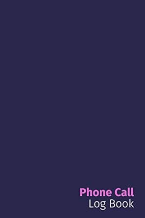 phone call log book simple telephone message book with space for over 400 logs 1st edition pretty handy