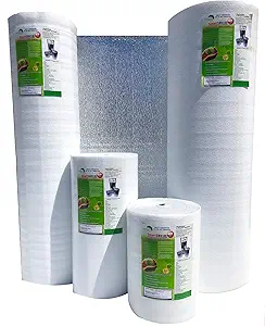 smartshield 5mm 48 x100ft reflective foam core insulation roll cold and heat shield radiant barrier thermal