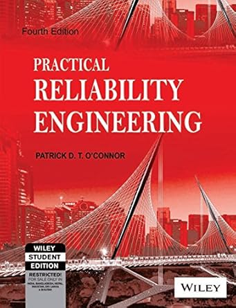 practical reliability engineering 4th ed 1st edition o' connor 8126516429, 978-8126516421