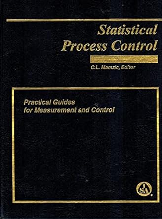 statistical process control 1st edition charles l mamzic 1556175116, 978-1556175114