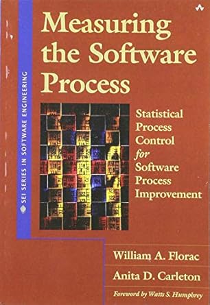 measuring the software process statistical process control for software process improvement statistical