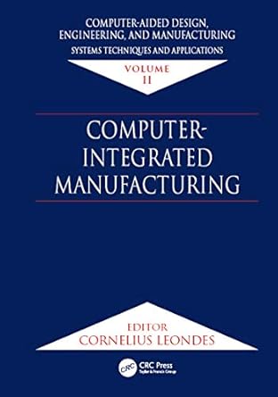 computer aided design engineering and manufacturing systems techniques and applications volume ii computer