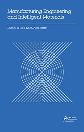 manufacturing engineering and intelligent materials proceedings of the 2015 international conference on