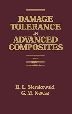 damage tolerance in advanced composites 1st edition robert l sierakowski b001h6qrnu, 978-1351456715