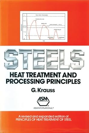 steels heat treatment and processing principles 1st edition george krauss 087170370x, 978-0871703705