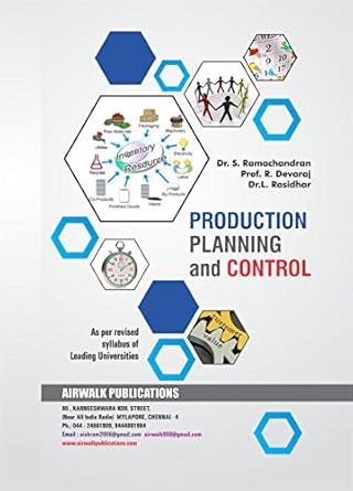 production planning and control 1st edition ramachandran s ,devaraj r ,rasidhar l b01n7oqrlb