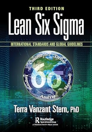 lean six sigma 3rd edition terra vanzant stern phd 1032502606, 978-1032502601