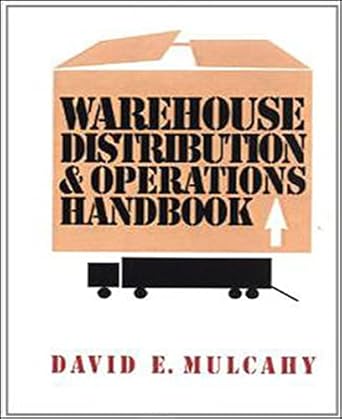 warehouse distribution and operations handbook 1st edition david e mulcahy 0070440026, 978-0070440029