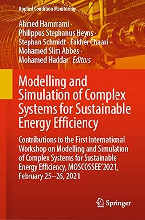 modelling and simulation of complex systems for sustainable energy efficiency contributions to the first