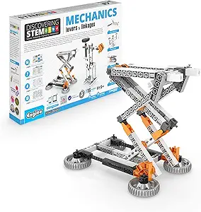 engino stem toys 16 models in 1 stem mechanics levers and linkages construction toys for kids 9+ fun