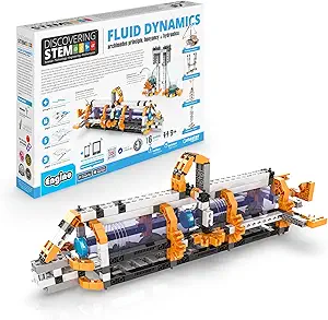 engino stem toys fluid dynamics construction toys for kids 9+ educational playset gift for boys and girls